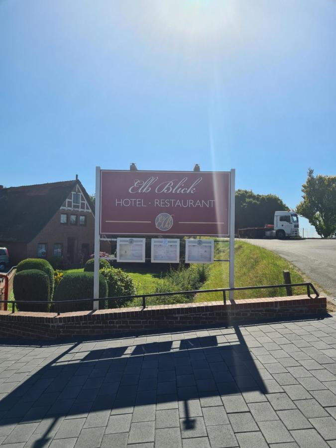 Hotel Elb Blick Jork Exteriör bild