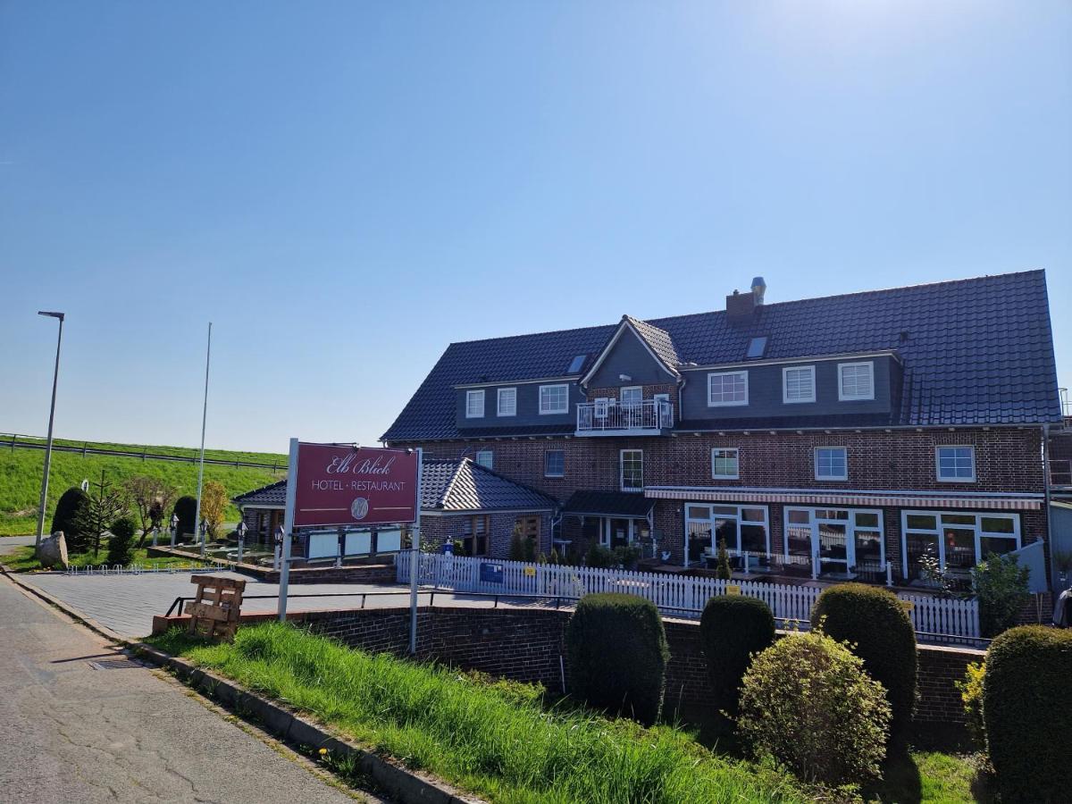 Hotel Elb Blick Jork Exteriör bild